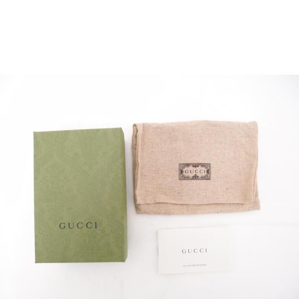 GUCCI GG Supreme Bi-Fold Wallet Ophidia Wallet Brown - Picture 7 of 7